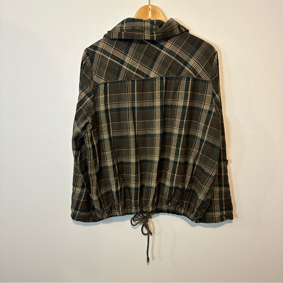 AE Sport Green Plaid Lightweight Jacket - Picture 7 of 9